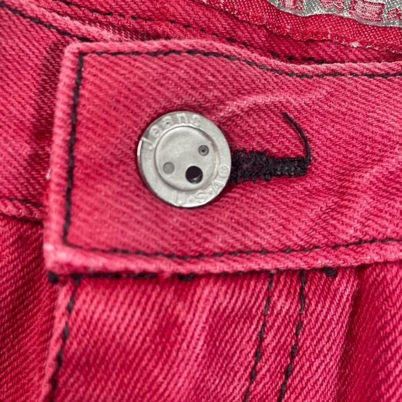 Heaven or Hell Interactive Men’s Jeans Pants Red Denim Size 32X32 (READ)‎ - Picture 4 of 9